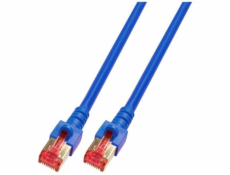 EFB Patchcord, Cat.6, S/FTP, PIMF, modrý, 0,5 m (K5513.0,5)