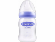 Lansinoh Lansinoh Lahvička na krmení přírodní vlnou s bradavkou 160 ml