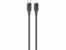 Usams USB-C - Lightning kabel 1,2 m černý (není skladem)