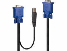 Lindy USB kabel LINDY Kombiniertes KVM- a USB-Kabel 2m