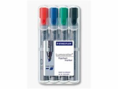 Staedtler STAEDTLER Flipchartmarker Lumocolor 4St Box