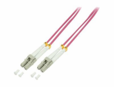 LogiLink Logilink - Patch-Cable - LC Multi- Mode (M) - LC Multi- Mode (M) - 1 m - skleněné vlákno - 50/125 Mikrometr - OM4 - bez halogenů (FP4LC01)