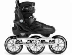 Blackwheels Dynamické nastavitelné rychlostní brusle, černé, velikosti 40-43