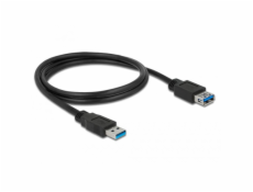 Przedłużacz USB 3.0 1m AM-AF czarny 