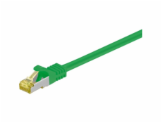 RJ-45 Patchkabel Cat 6.a S/FTP (PIMF), mit Cat.7 Rohkabel