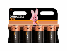 Duracell Plus D, 4 kusy batérie