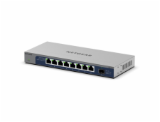 Netgear GS108X UNM/8x1G/1x10Gb SFP+, přepínač