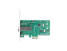 DeLOCK PCI Express x1 karta pro 1 x SFP slot 100Base-FX RTL, řadič