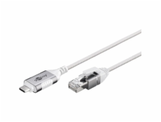 goobay Ethernetový adaptérový kabel USB-C 3.2 Gen2 > RJ-45, Slim