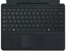 MICROSOFT Surface Pro9/10 Typecover s tenkým úložištěm pera COMM černý Eng Int CEE