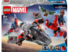 LEGO 76292 Marvel Super Heroes Souboj mezi Kapitánem Amerikou a Red Hulkem, stavebnice