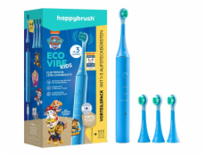 happybrush ECO VIBE KIDS Paw Patrol + 3 náplně, elektrický zubní kartáček