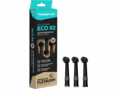 Happybrush kartáčkové hlavice ECO R2 celé černé