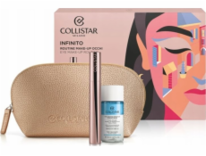 COLLISTAR SET (RIASENKA INFINITO EXTRA ČIERNA RIASENKA + DVOJFÁZOVÝ ROZTOK NA ODLIČOVANIE 35 ML + Vrecko)