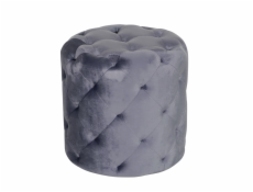 Pouf HS-R08-2 ŠEDÝ 40X40X40CM