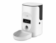 Dogness F17 4L smart food dispenser with plastic bowl (white)