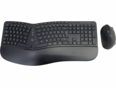 Conceptronic CONCEPTRONIC Wireless Keyboard+Mouse,ergo,Layout italien. sw