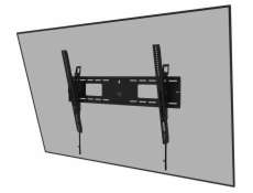 Neomounts WL35-750BL18 Neomounts LEVEL-750 Wall Mount (XL, 125 kg, tiltable, tilt guard, connectable, VESA 800x600)