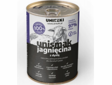 UNISZKI Unismak Jehněčí s dýní - mokré krmivo pro psy - 410 g