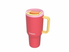 Termohrnek Kambukka Rio Tumbler 950ml Pink Papaya s teleskopickým brčkem