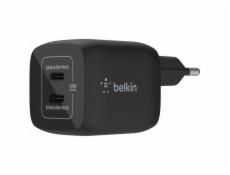 Belkin Netzladegerät 2xUSB-C 45W PD 3.0, PPS, schwarz  WCH011vfBK