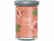 Svíčka ve skleněném válci Yankee Candle, Tropický vánek, 567 g