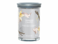 Svíčka ve skleněném válci Yankee Candle, Kouřová vanilka a kašmír, 567 g