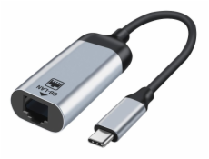 XtendLan Adaptér USB-C na RJ45 15cm, 10/100/1000Mhz / WIN /Android / MacOS