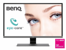 POŠKOZENÝ OBAL - BENQ 32  LED EW3270U/ 3840x2160/ VA panel/ 12M:1/ 4ms/ HDMI/ DP/ repro/ metalická šedá