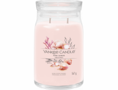 Svíčka ve skleněné dóze Yankee Candle, Růžové písky, 567 g