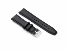 Řemínek Niceboy WATCH Band 22mm leather black