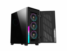 GIGABYTE herní skříň case GB-AC500G ST RGB Lighting, Mid Tower, temperované sklo, airflow design