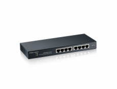 Zyxel GS1900-8 Managed L2 Gigabit Ethernet (10/100/1000) Black