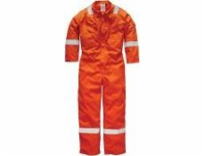 Dickies Lehká kombinéza Pyrovatex Orange vel. 54R