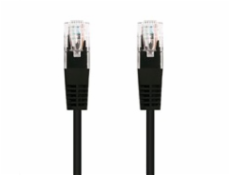 Kabel C-TECH patchcord Cat5e, UTP, černý, 5m