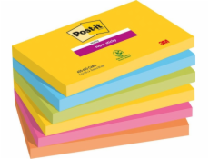 Post-It 3M Super Sticky Notes, KARNEVAL, 76x127mm, 6x90 karet.