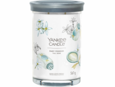 Svíčka ve skleněném válci Yankee Candle, Dětský pudr, 567 g