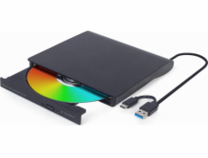 GEMBIRD Externá mechanika DVD-RW USB 3.1/Type C bl