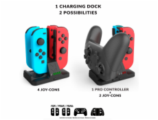 Subsonická nabíječka pro Nintendo Spínač na Joy-Con / Pada Pro / SA5493