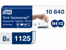 Tork Tork XpressNap - dávkovací ubrousky, 1 -vrstva, univerzální - bílá