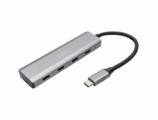 DIGITUS 4portový USB-C HUB 4x USB-C 3.1 Gen1, 5Gbps