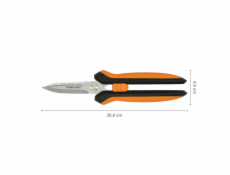 Nůžky zahradní Fiskars Solid multifunkční s pouzdrem SP320 