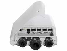 Mikrotik Cloud Switch CRS504-4XQ-OUT, 650 MHz CPU, 128 MB RAM, 1x LAN, 4x QSFP28, 2x PSU, L5, outdoor