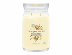 Svíčka ve skleněné dóze Yankee Candle, Vafle s banány a karamelem, 567 g