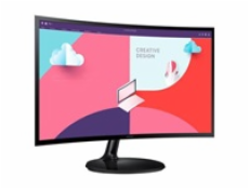 Samsung MT LED LCD Monitor 24 S360C FullHD - Prohnutý 1800R, VA, 1920x1080, 4ms