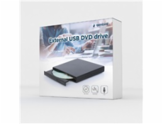 GEMBIRD externí DVD-ROM vypalovačka DVD-USB-04, černá