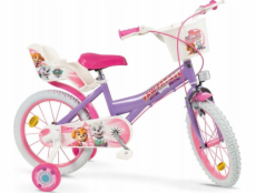 Dětské kolo 16  Paw Patrol Purple 1680 Girl TOIMSA