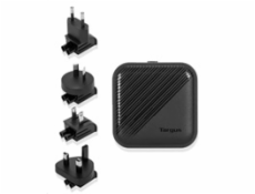 Targus® 65 W Gan Charger - Multi port - s cestovními adaptery