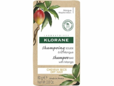 KLORANE_Mango Shampoo Bar šampón na suché vlasy s mangom 80g