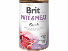 BRIT Paté & Meat s jehněčím - mokré krmivo pro psy - 400g